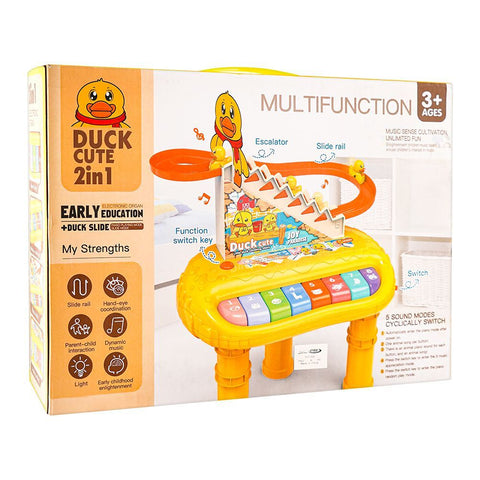 Multi-function Track Duck Piano Set