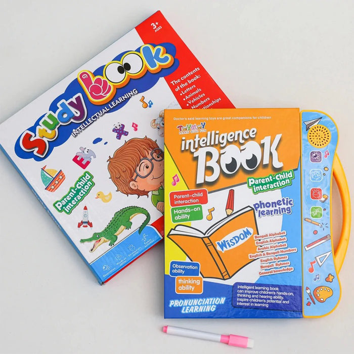 E Book for Kids Early Education Educational Toys | Intelligence Book for Kids
