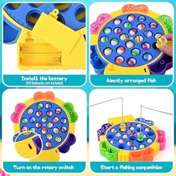 Electric Fishing Game Play Fun For Kids