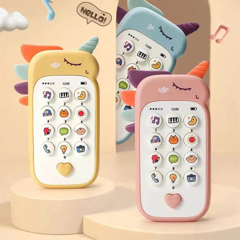 Unicorn Baby Silicone Phone