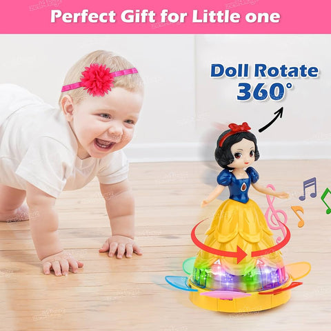 Doll 360 Degree Rotating Light & Sound Toy
