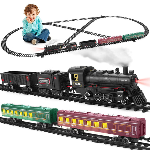 Battery Operated Train Toy - Black