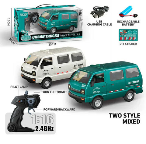 Remote Control Van Drift Crawler Car Off Road RC Van Climbing Vehicle Toy