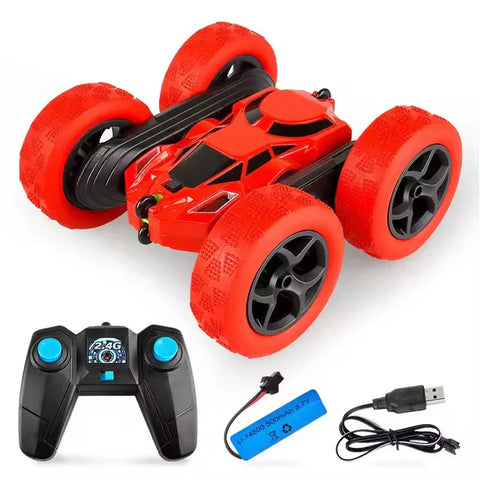 Rechargeable Remote Control Stunt Car – Multi-Color