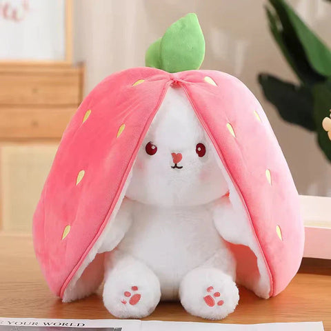 Long-Eared Bunny Plush – Small (27cm) Medium (33 cm)