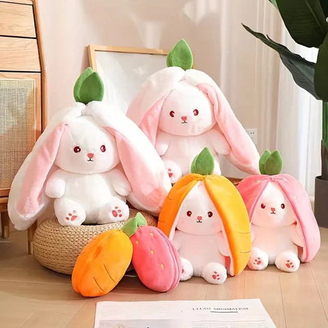 Long-Eared Bunny Plush – Small (27cm) Medium (33 cm)