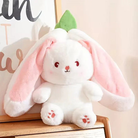 Long-Eared Bunny Plush – Small (27cm) Medium (33 cm)