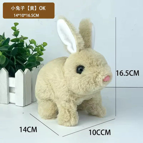 Bunny Rabbit Toy with Walking & Sound, Available in 4 Colors