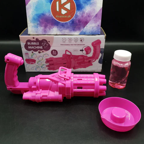Automatic Water Bubble Gun Toy