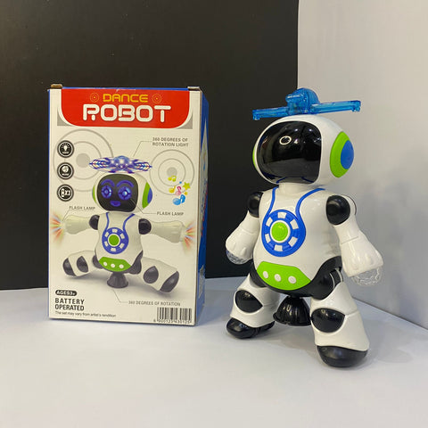 Walking Dancing Robot Astronaut Music Light ToY 360 Rotate