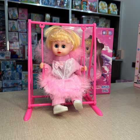 Swing Baby Doll With Light & Music For Kids