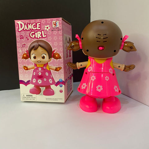 Music Baby Reborn Doll, Musical Flash Light Baby Doll, Dancing Girl Toy with 3D Lights Music