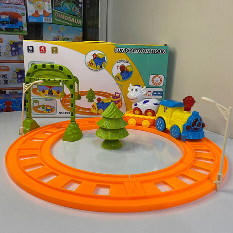 Fun Cartoon Music Train