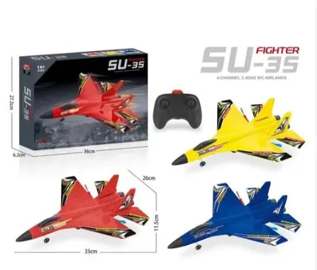 SU-35 STUNT FLYING RC AIRCRAFT GLIDER