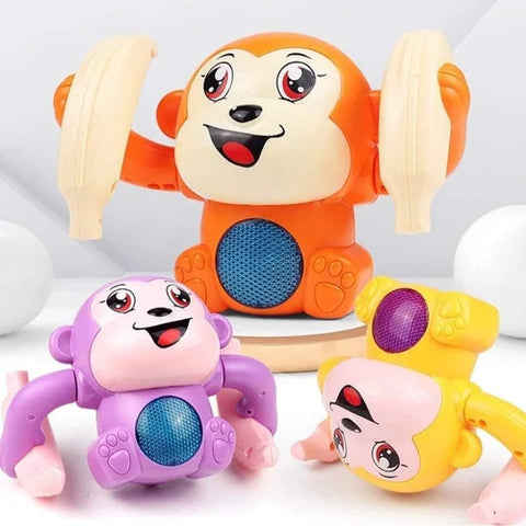 Rolling Banana Monkey Toys with Voice/Touch Sensor ON Dancing Monkey Toy
