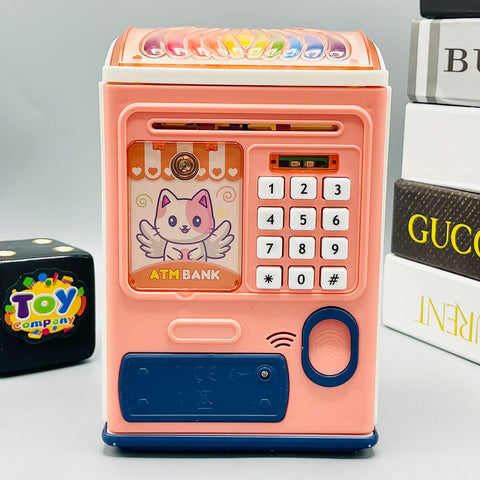 Money Box for Kids,Piggy Bank, Electronic ATM Machine