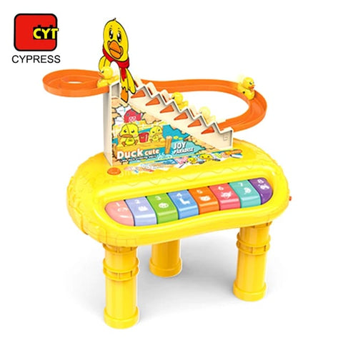 Multi-function Track Duck Piano Set