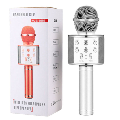 Bluetooth Wireless Microphone with Speaker